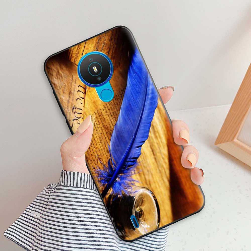 For Nokia 1.4 Case Nokia 3.4 Fashion Marble Cases For Nokia 7.2 Nokia 5.4 Nokia 6.2 Protective Silicone Back Cover Shell Bumper