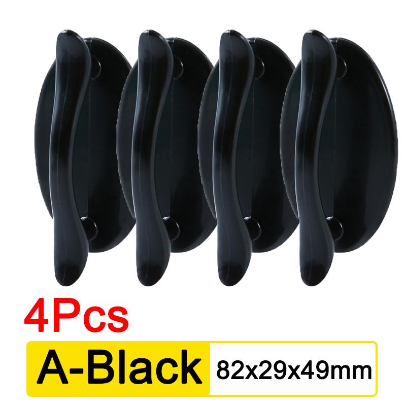 4/1PCS Household Handle Door Window Punch-free Self Adhesive Handle Wardrobe Pulls Handle Window Cabinet Drawer Furniture Decor