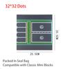 City Street View Road BasePlate Building Blocks 32*32 Dots Blocks DIY Toys Parking Lot Football Basketball Court Mini Bricks