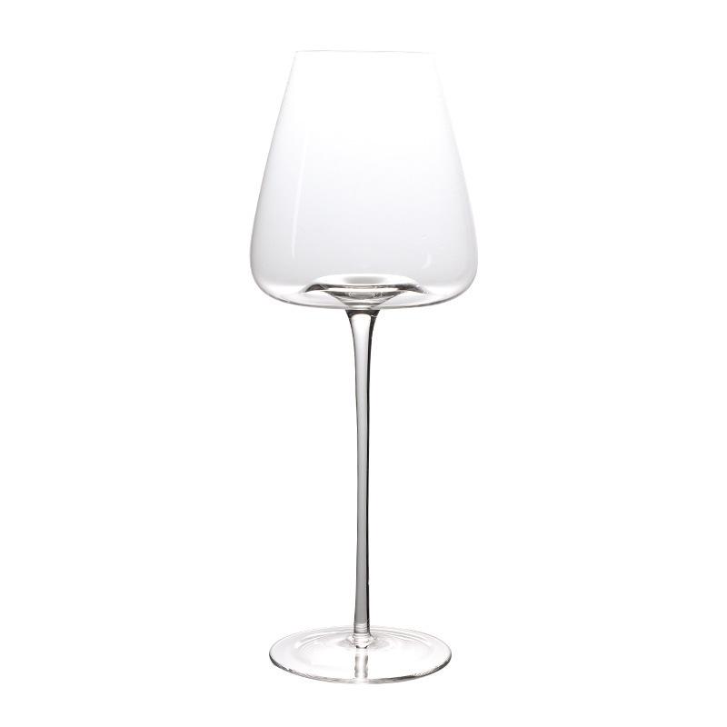 Collection Level Handmade Red Wine Glass Ultra-Thin Crystal Burgundy Bordeaux Goblet Art Big Belly Tasting Cup