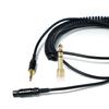 Premium PVC Music Cable For K702 K712 K245 K240 K241 Headphone Cord 6.35mm 3.5mm Gold Plated Connectors Spring Design