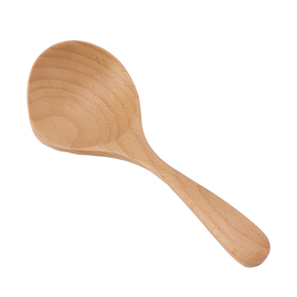Wooden Spoons Handcrafted High Temperature Resistant Safe Eco Friendly Long Handle Wooden Spoons