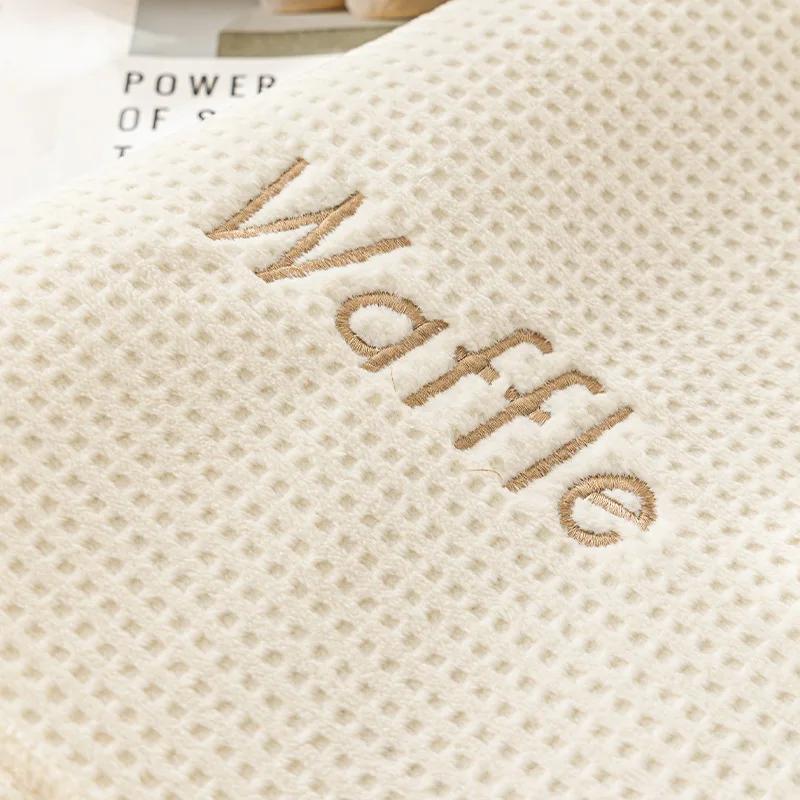 Nytt Broderi Bokstav Sofatrekk Plysj Pute Sofapute Moderne Fortykket Sklisikker Sofapute Høst Vinter Sofatrekk