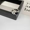 black heart ring