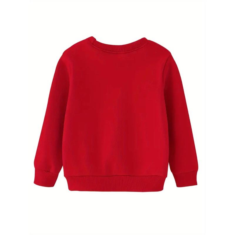 European sizes Kids' Fashion Round Neck Sweatshirt