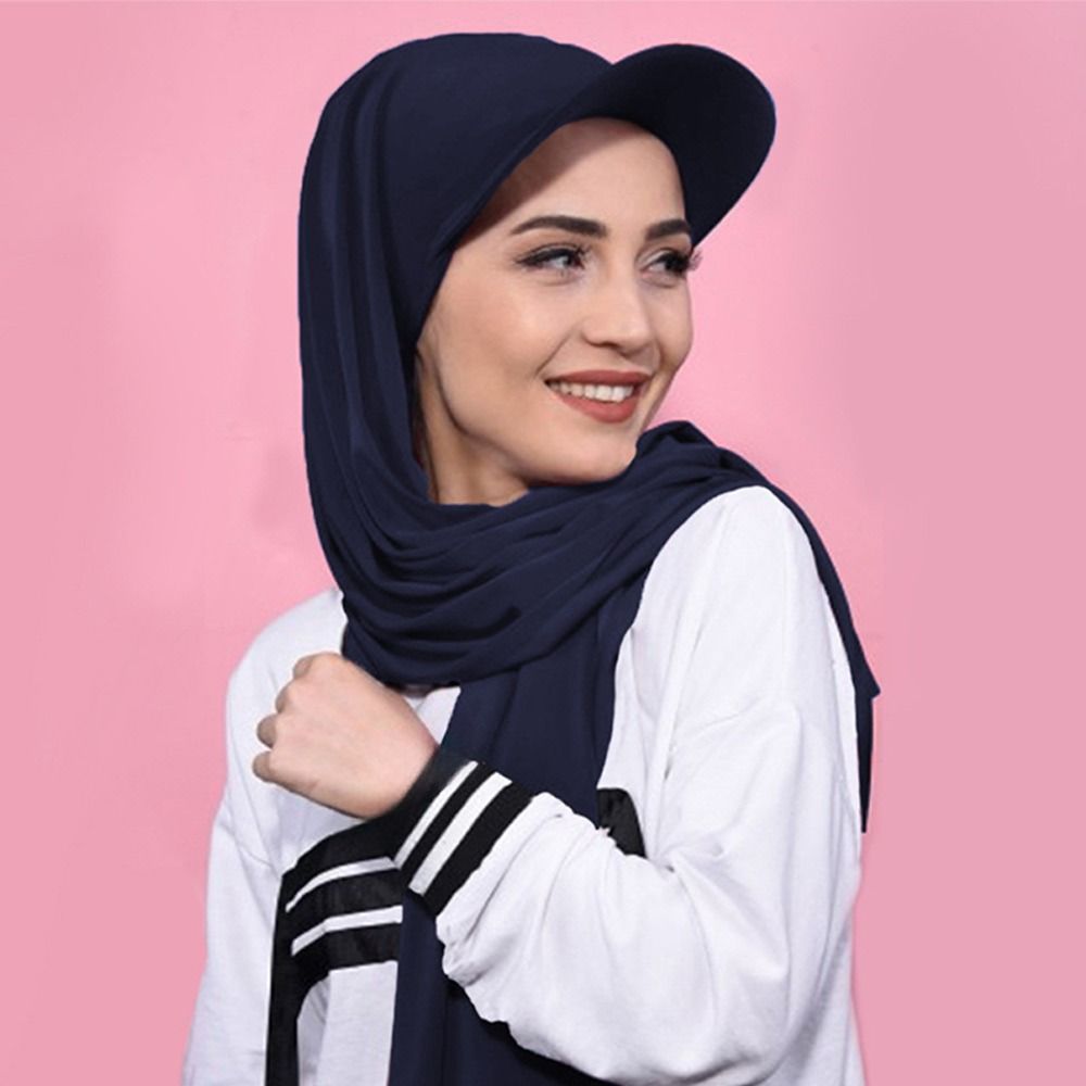 Turban Shawl Design Sun Hat Breathable Headscarf Cap Fashion Turban Hijab  Women