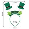 Patricks St Day Green Clover Hair Band Elf Hat Clothing Accessories Department
