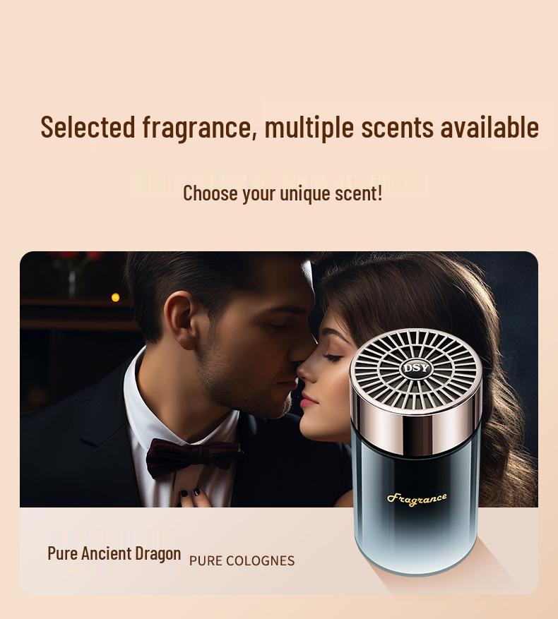 2024 Men's Solid Car Perfume by Hilton – Long-lasting Light Fragrance for Car Interiors