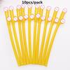 10Pcs Cuticolor Penis Straws Bride Shower Sexy Hen Night Willy Drinking Penis for Bar Bachelorette Party  Novelty Nude Straw