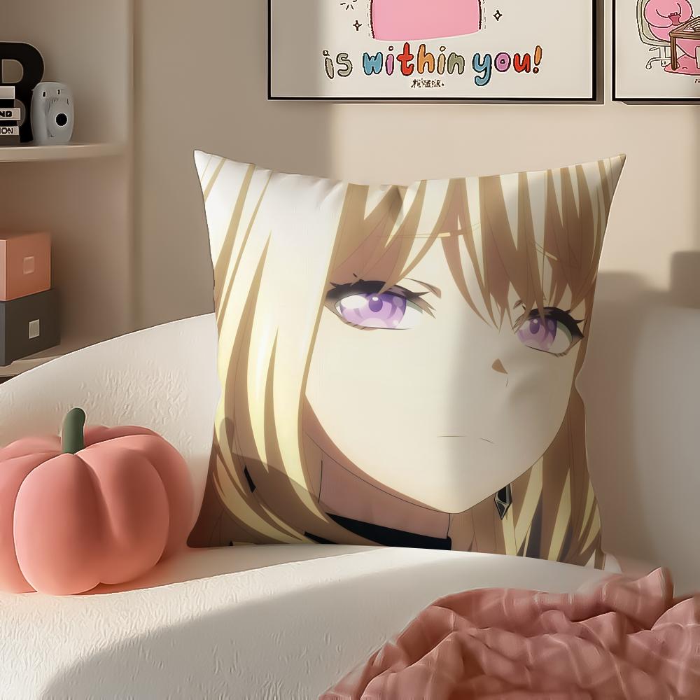 BBanG Dream Ave MMujica Cushion Cover Pillowcase Short Plush Invisible zipper Room Sofa Cushion Cover