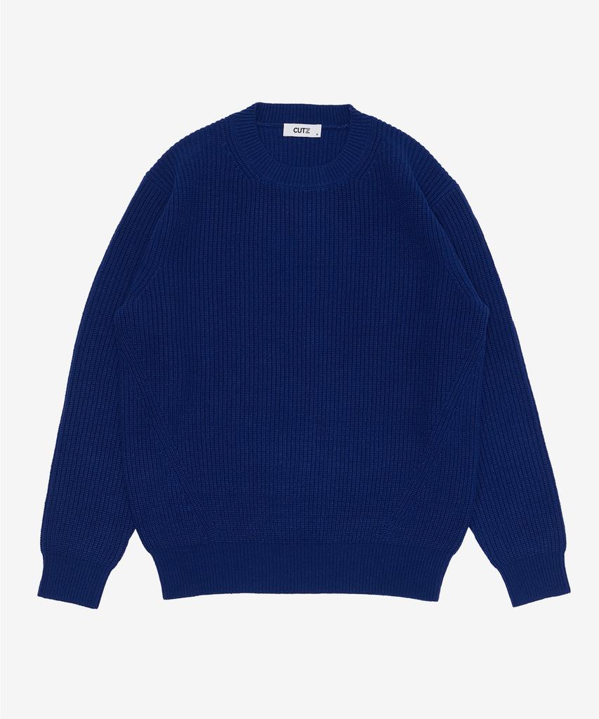 CUTZ Essential Ribbed Crewneck Knit - 10 Colors (Type B)
