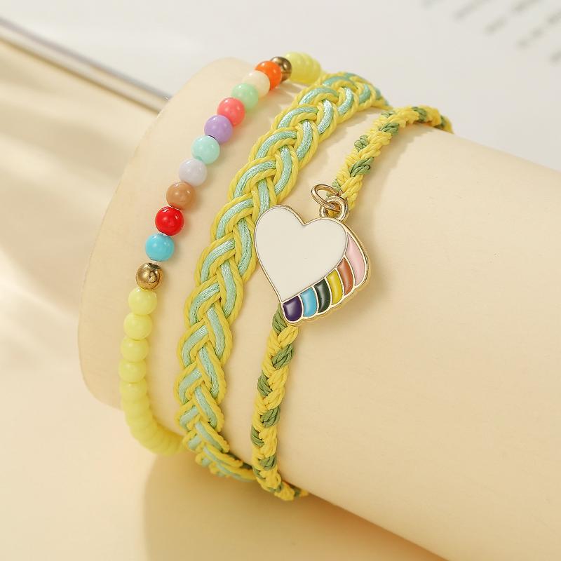 

Boho Turtle Charm Woven Bracelet Multicolor Adjustable String Braided Bracelets For Women Summer Beach Daily Wear Jewelry A12
