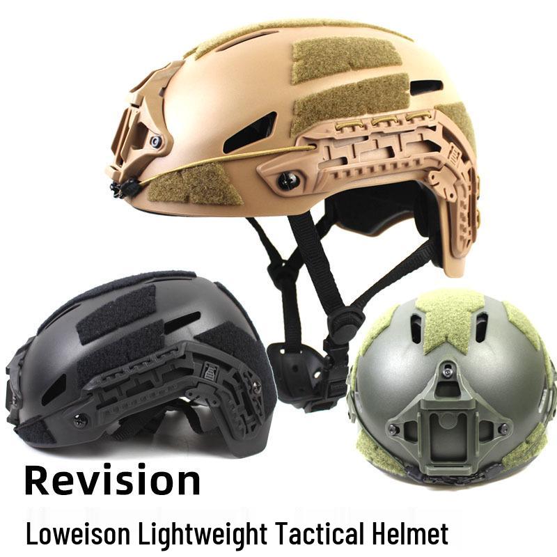 Lowa Xun Tactical Mountaineering Helmet - Lightweight Military Fan Helmet for CS