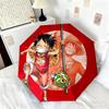 Cute Monkey D. Luffy from the Japanese Manga ONE PIECE Umbrella Is Suitable for All Seasons, Including Home Travel and Outdoor Activities Y7