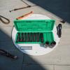 10PCS 1/2 Inch Drive Metric Impact Socket Set Deep Universal Sockets for Air Pneumatic Tools Heavy Duty Repair Wrench Kit