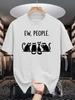 Unisex Crew Neck Tee Ew People Black Cats Graphic Print Soft Cotton Loose Breathable Short Sleeve Summer Casual Daily Street Tops