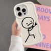 Soft Phone Cover Case for iPhone 12 13 11 8 XR 14 17 Air 16 Pro Max 15 Plus Cartoon Matchman