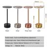 Wierless Simple Charging LED Desk Lamp restaurant Bar Table Lamp Dimming Atmosphere Retro Portable Charging Touch USB Read Lamp