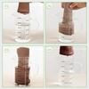 4PCS Assorted Dish Rags Fast Drying Dishcloth Absorbent Towel Comfortable Cloth