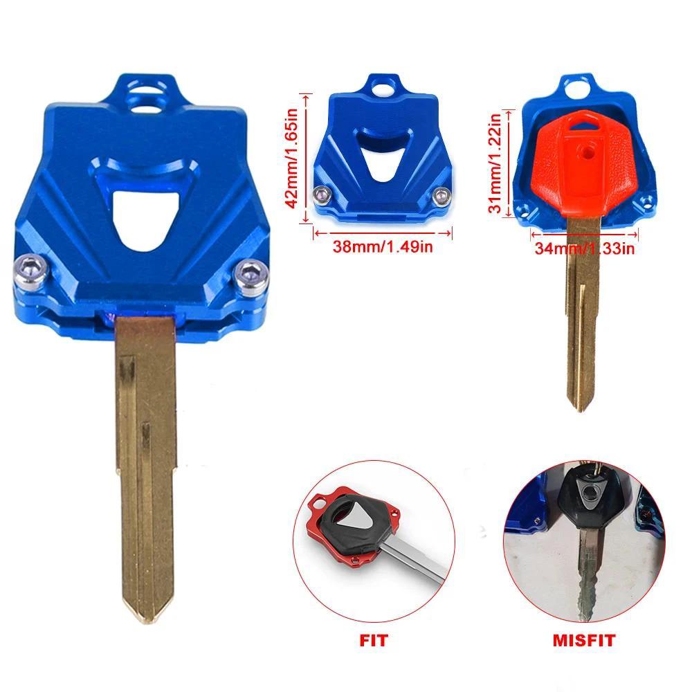 Motorcycle Accessories CNC Key Cover Cap Creative Products Keys Case Shell For Yamaha FZ6 FZ-6 2004-2009 2008 2007 2006 2005