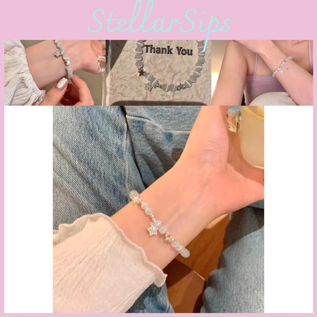 Unique Design Star Bead Bracelet For Women Alloy Electroplated New Chinese Style