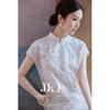 JK&JS Gui Zi Yue New Chinese Style Organza Embroidered Dress