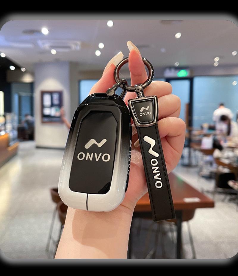 Nio LeDao L60 Schlüsseletui: ONVO Metallgehäuse Schutz mit Schnallen Tasche für Damen