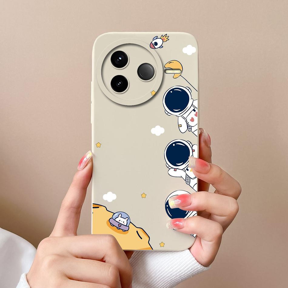 Phone Cover For POCO F7 Pro Ultra Premium Liquid Silicone Cute Case Camera Protection Anti Choc Durable Soft Phone Protectors
