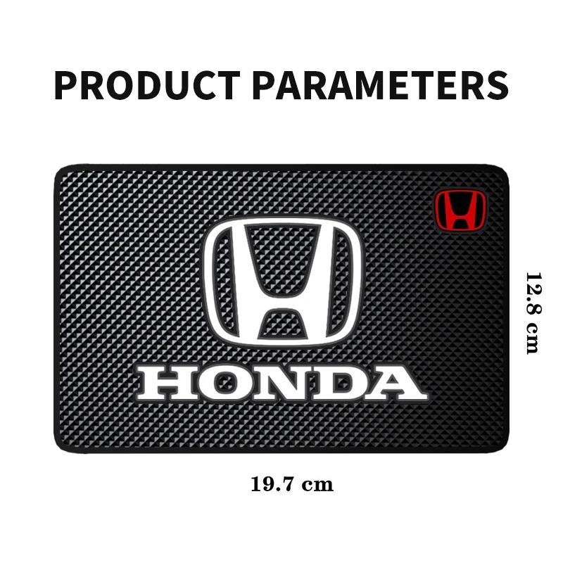 ABE1 Car Dashboard Anti-Slip Mat Phone Non Slip Pad Holder For Honda Civic Accord Odyssey City Pilot Jazz CRV HRV Legend Accessories