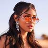 Lunettes de soleil Quay Heartbreaker pour femmes UV400 Designer Mode Rétro Lunettes Douces pour Dames Lunettes de Soleil Sexy Femme