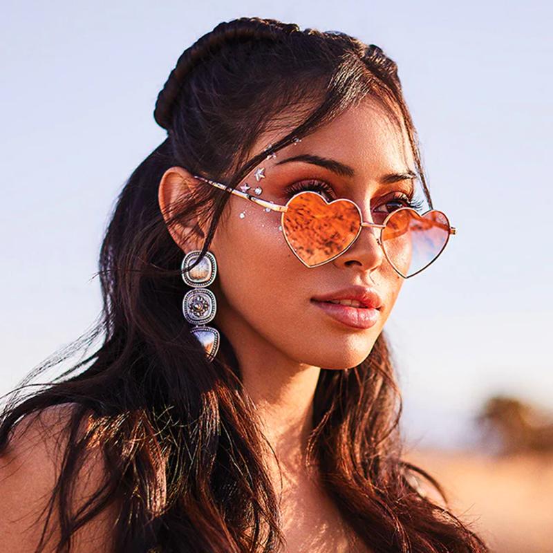 Lunettes de soleil Quay Heartbreaker pour femmes UV400 Designer Mode Rétro Lunettes Douces pour Dames Lunettes de Soleil Sexy Femme