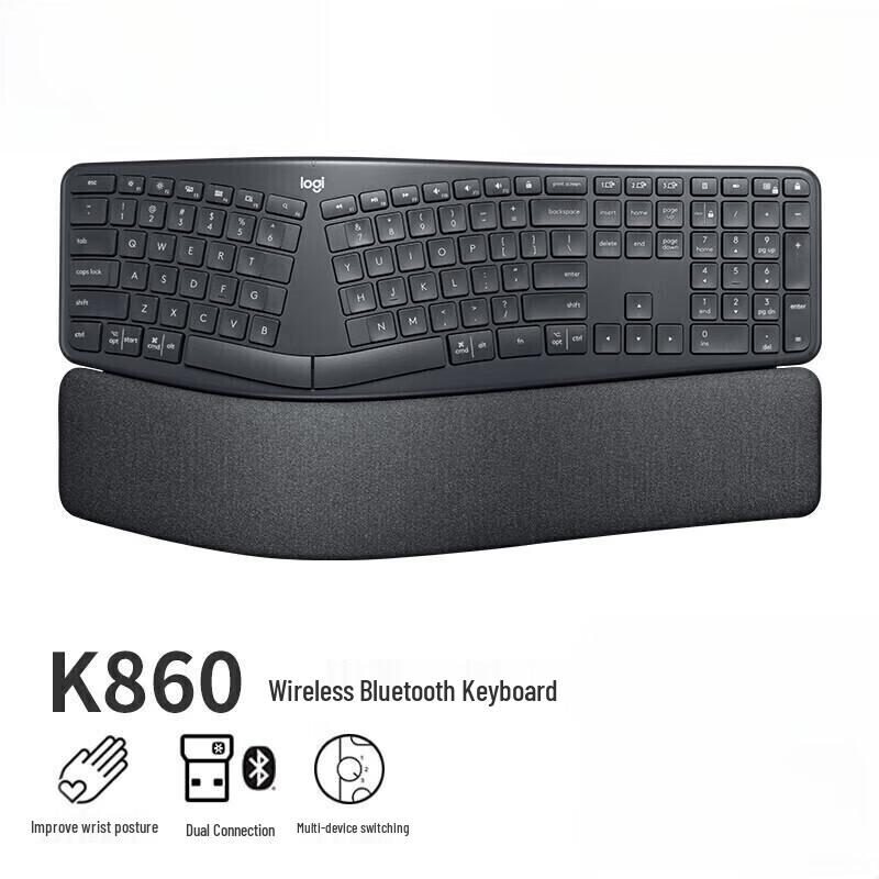 Logitech ERGO K860 Wireless Ergonomic Keyboard