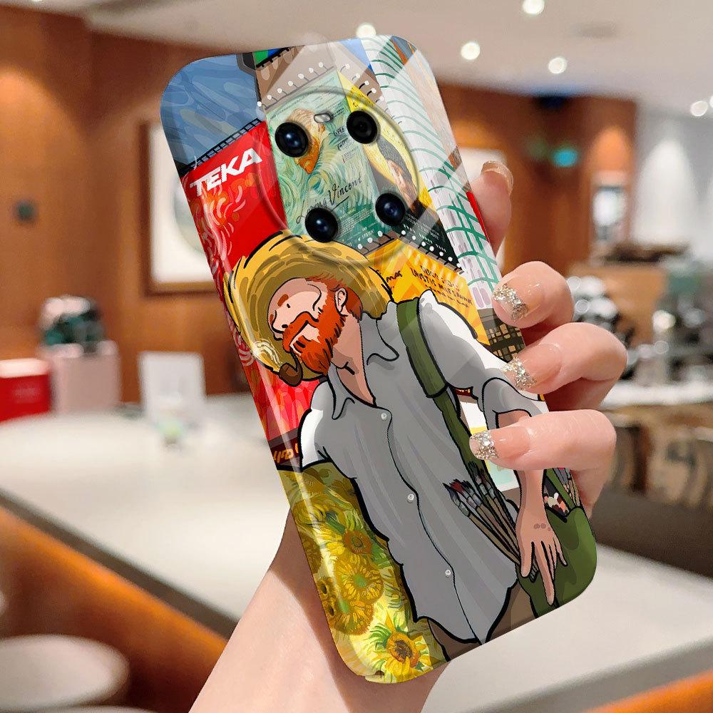 All-inclusive Film Handyhülle Cartoon Mode Design Hartschale Vollständige Abdeckung Kameraschutzhülle für iPhone Huawei Honor Vivo Google