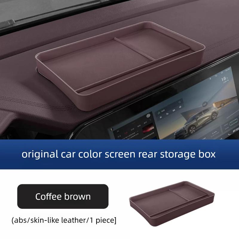 For Geely Monjaro 2021-2025 Central Control Handrail Storage Box Car Storage Finishing Storage Box Interior Accessories Supplies