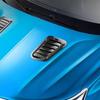 1Pair Car Hood Decoration Realistic Air Outlet Design Simulation Air Vent Fake Air Intake Body ABS Auto Decorative Sticker
