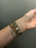 Seven-Bead Stainless Steel Slim Waist Band for Apple Watch Models 9-5, Ultra 2