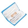 7pcs Stainless Steel Dissecting Dissection Kit Set Biology Student Lab Tools