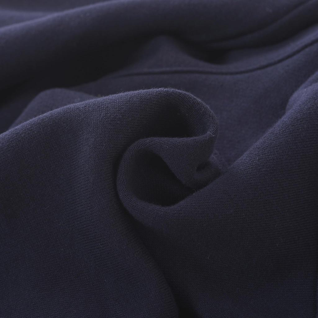 Large King Fleece Fleece Can be Set with 24210076 K [Shinakoba] Sweatpants, Size, Size, Men's, 100% Cotton, Fleece, Fleece, Parka, (Navy)