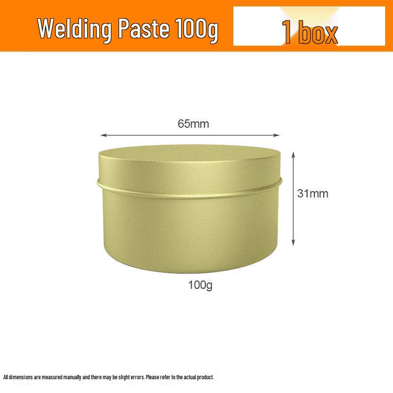 100g No-Clean Rosin Solder Paste for Electric Soldering, Easy-to-Tin, In Tin Box