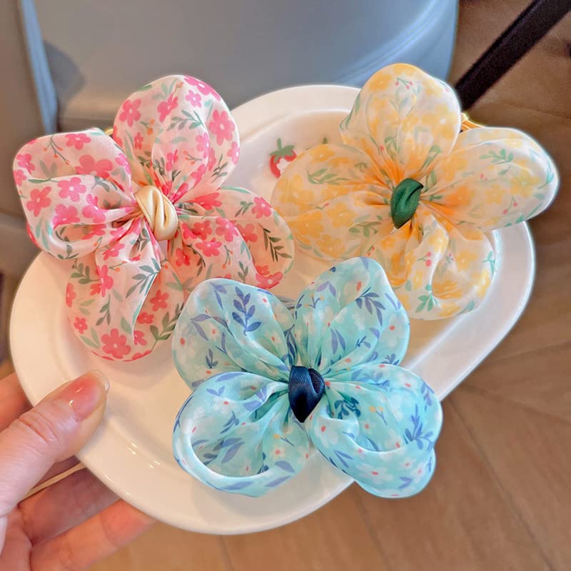 Oujyo Hair Ties for Kids and Adults, Parent and Child Hair Ties, Spring and Summer Hair Ties for Stylish Buns, Stylish Hair Accessories for Kids, Set