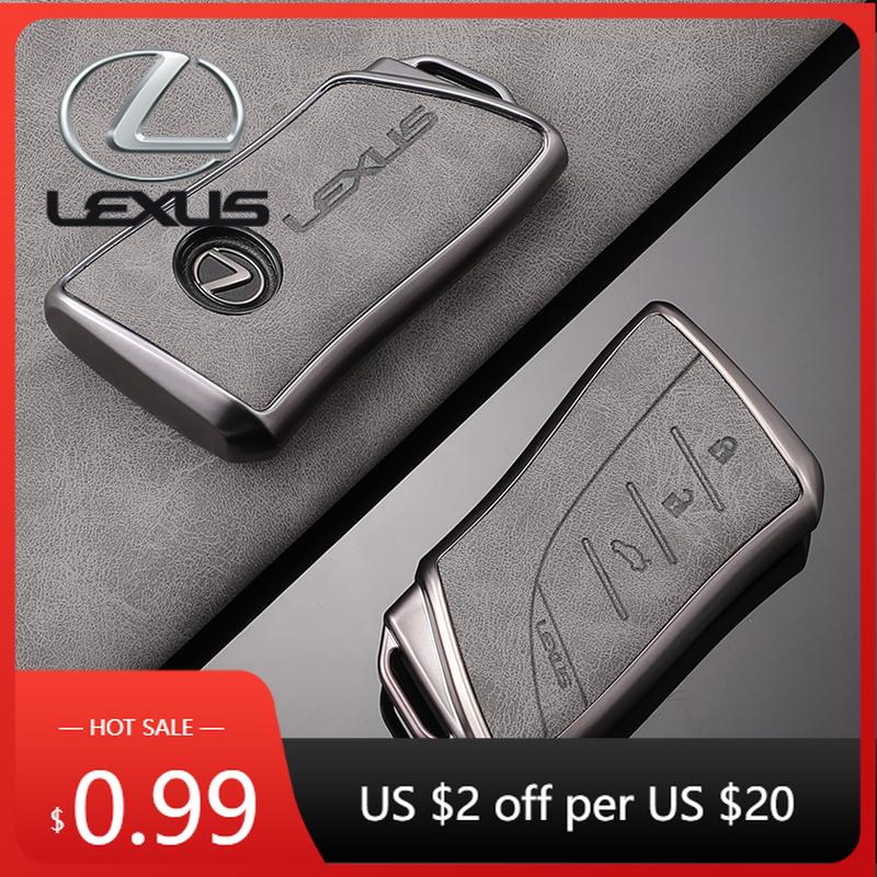 Interior Stickers Leather Car Remote Key Case Cover Protector For Lexus NX ES UX US RC LX GX IS RX 200 250h 350h LS 450h 260h 30