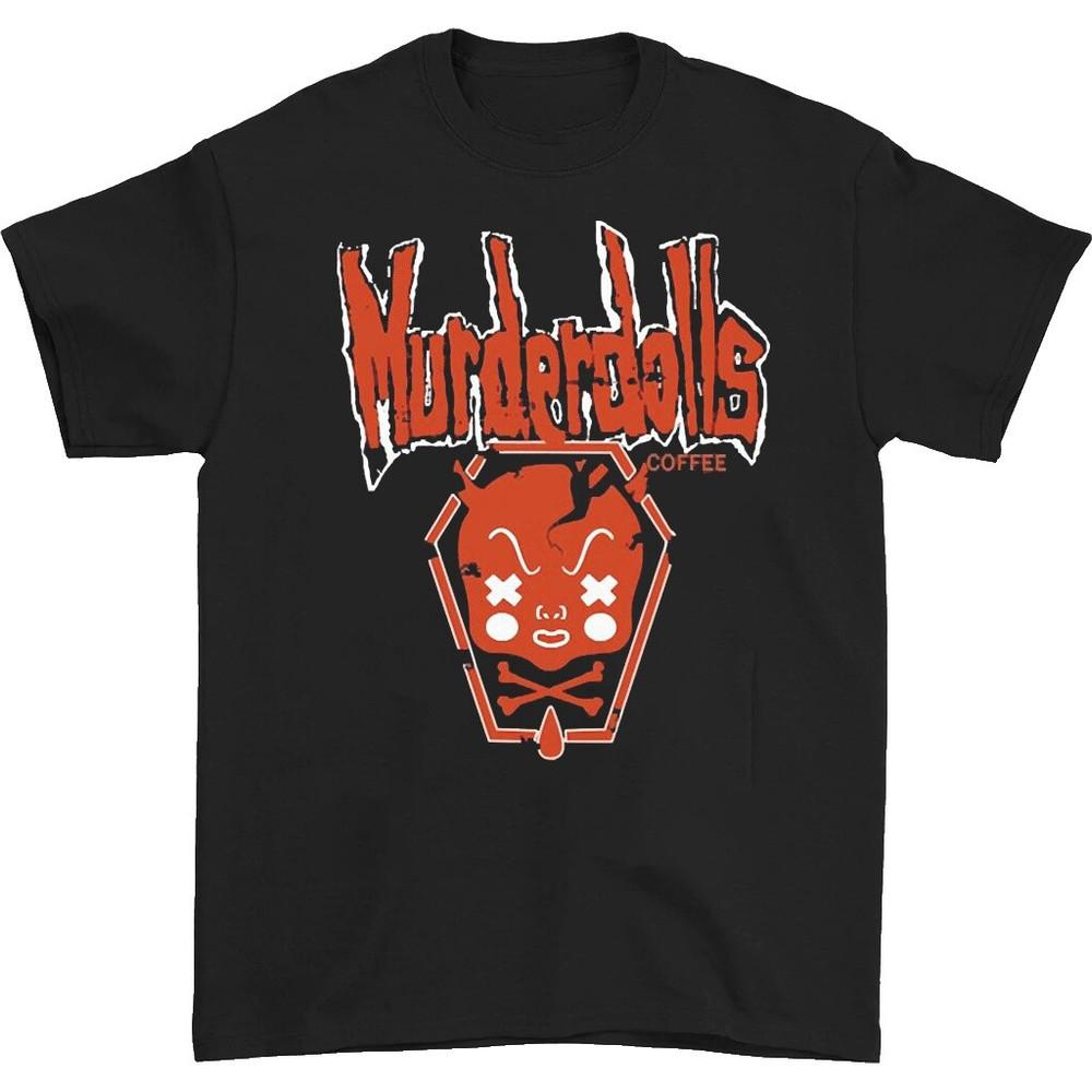 НОВЫЙ Банд Murderdolls Подарок Для Фанатов Плотный Хлопок Черный S-5XL Футболка BT652 Унисекс Футболка M