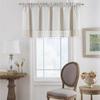 American Plain Crochet Short Curtain Kitchen Curtain Block Coffee Curtain Wash Table Cabinet Dust-Proof Half Curtain