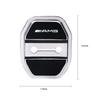 4Pcs Car Door Lock Buckle Protective Covers Shock Absorber Pad Stickers For Mercedes Benz AMG W213 W206 W205 W204 W212 W203 W223