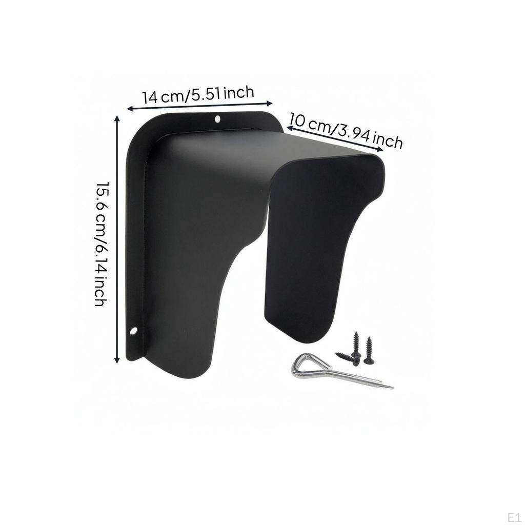 Entry Chime Rain Cover Hooded Metal Hood ColdRolled Steel Outdoor Protection