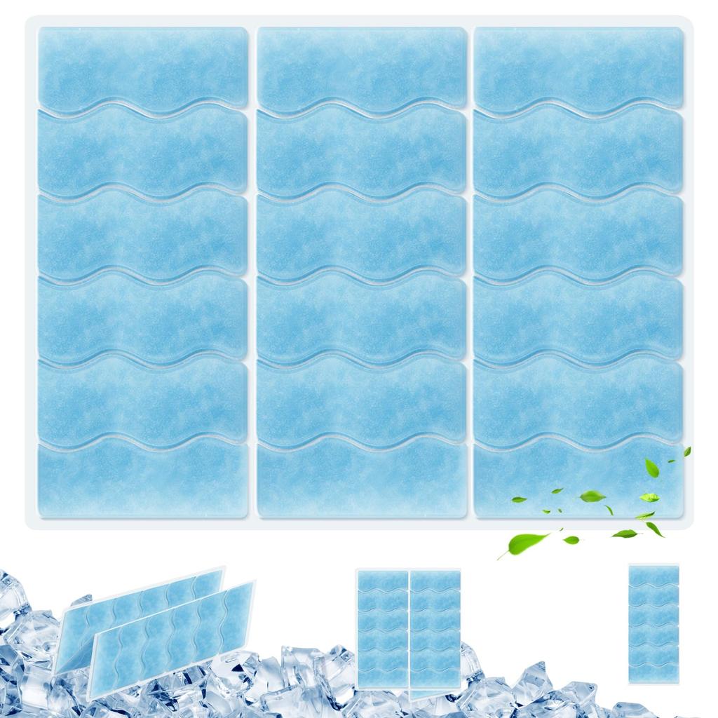 MEYDLL Cooling Ice Cooling Ice Heatstroke Heat Sleep Cool To the Disaster Ice Head Head Heat Relief Mat, Pillow, 30x42cm, Long-Lasting Mat, Pillow,