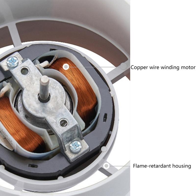 Quiet Ventilation Fan Powerful Ventilation Fan for Kitchens Bathrooms Offices & Restaurants Efficient Moisture Control