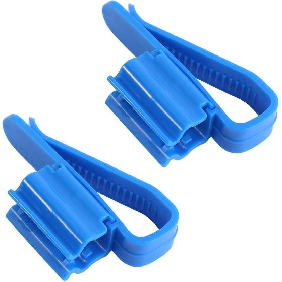 2Pcs Water Pipe Clips, Multifunction Plastic Adjustable Fish Tank Clamps Mounting Clip Water Pipe Tube Clamp Hose Holder