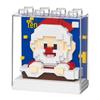 Christmas-Themed Building Blocks: Compatible with Lego, Features Santa & Reindeer