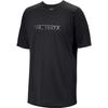 Ionia Merino Wool Arcword Logo Short Sleeve X000007733 Black M ARC'TERYX Men's